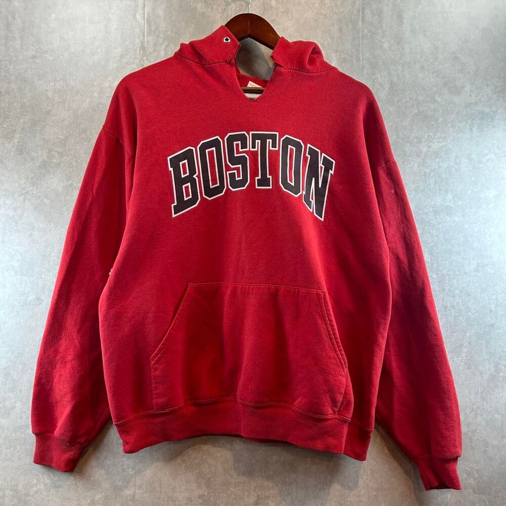 Jerzees Men's Red Hoodie